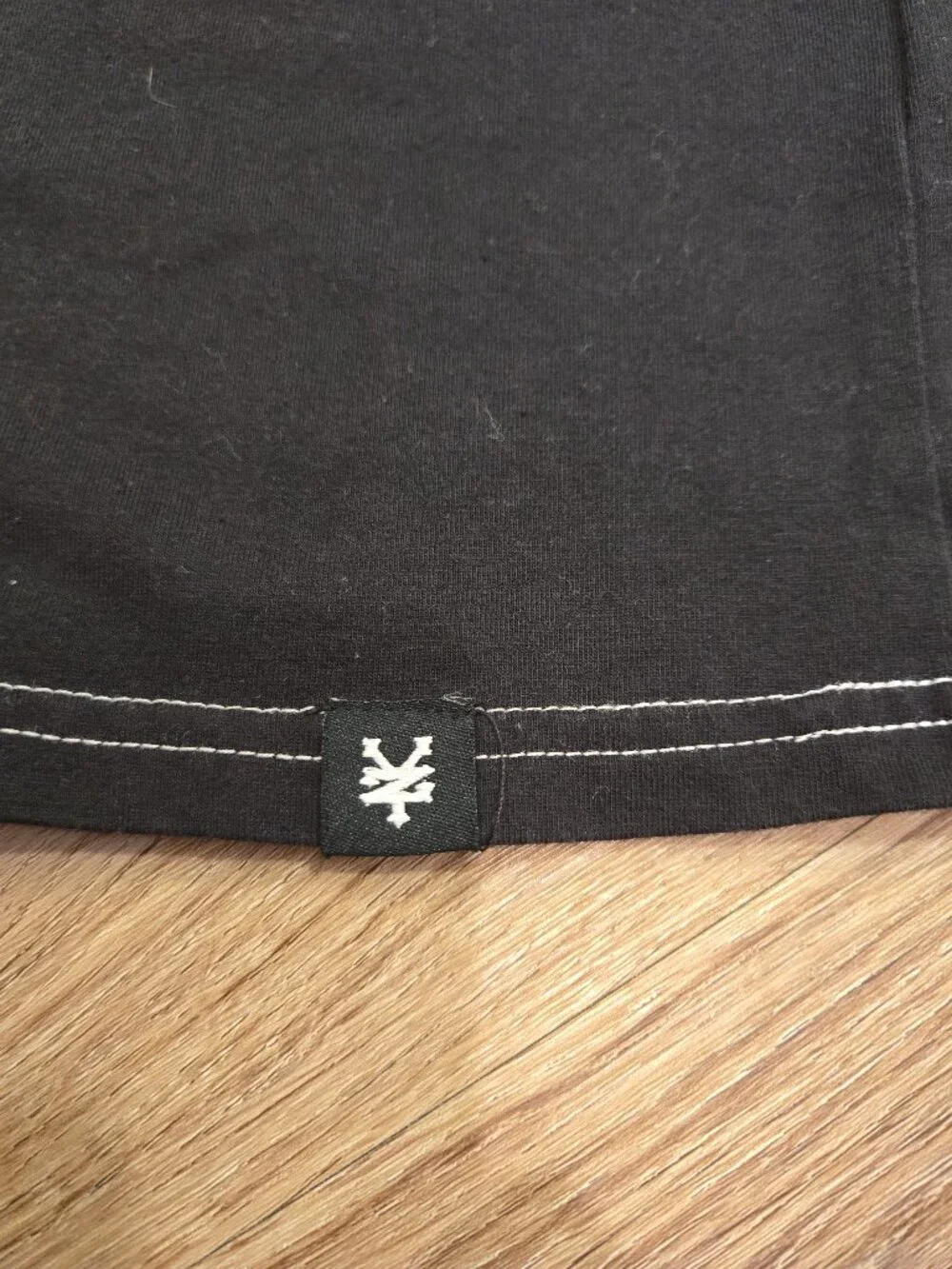 Zoo York Black & White Streetwear T-Shirt Big Logo - Picture 2 of 7